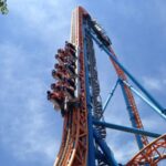 A Shirtless Man Scaled the 325 foot tall Supreme Scream Ride at Knott Berrys Farm The Police Took Him in Custody