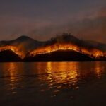 Wildfires in the United States West are Threatening Dehydrated Native American Territories.