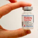FILE PHOTO: SOMOS Community Care administers Moderna COVID-19 Vaccine at pop-up site in New York