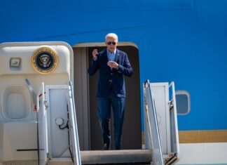 Biden Falls While Walking Up Stairs Once Again on Air Force One